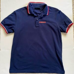 Prada Mens polo shirt Medium Size Us / slightly used